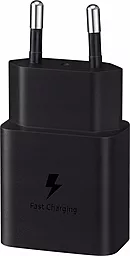 Мережевий зарядний пристрій Samsung Power Adapter 15W Black (EP-T1510NBEGRU)