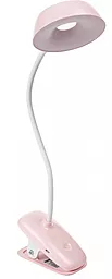 Настольная LED лампа Philips Donutclip 3Вт 4000K 1200mAh USB-A Pink (929003179607)