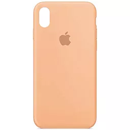 Чехол Silicone Case Full для Apple iPhone XR Cantaloupe