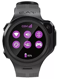 Смарт-часы ELARI KidPhone 4G Round Black (KP-4GRD-B) - миниатюра 8