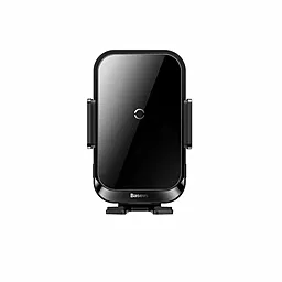 Тримач з бездротовою зарядкою Baseus Halo Electric Wireless Charging Car Mount 15W Black(SUDD000001) - фото Тримач з бездротовою зарядкою Baseus Halo Electric Wireless Charging Car Mount 15W Black(SUDD000001)