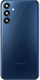Задняя крышка корпуса Samsung Galaxy M15 5G M156 со стеклом камеры Dark Blue - фото Задняя крышка корпуса Samsung Galaxy M15 5G M156 со стеклом камеры Dark Blue