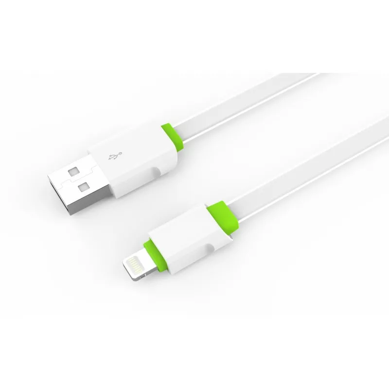 Кабель LDNio USB-A - Lightning 10.5w 2м cable White (LS01) - фото 3