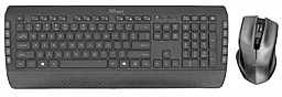 Комплект (клавиатура+мышка) Trust Tecla-2 Wireless (23239) Black
