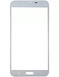 Корпусное стекло дисплея Samsung Galaxy J7 Neo J701 Silver