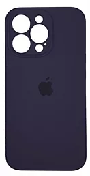 Чехол Silicone Case Full Camera для Apple iPhone 15 Pro New Purple