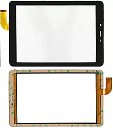 Сенсор (тачскрин) BQ 8055G (208x126, 45pin, #XCL-S80001A-FPC2.0) Black - фото Сенсор (тачскрин) BQ 8055G (208x126, 45pin, #XCL-S80001A-FPC2.0) Black