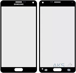 Корпусное стекло дисплея Samsung Galaxy Note 4 N910H (с OCA пленкой) Black - фото Корпусное стекло дисплея Samsung Galaxy Note 4 N910H (с OCA пленкой) Black