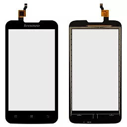 Сенсор (тачскрин) Lenovo A680 3G (без отверстия под фронтальную камеру) Black - фото Сенсор (тачскрин) Lenovo A680 3G (без отверстия под фронтальную камеру) Black