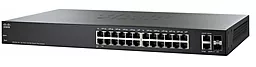 Коммутатор (свитч) Cisco SF220-24 (SF220-24-K9-EU) - фото Коммутатор (свитч) Cisco SF220-24 (SF220-24-K9-EU)