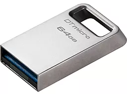 Флешка Kingston 64 GB DataTraveler Micro USB 3.2 Metal (DTMC3G2/64GB) - фото Флешка Kingston 64 GB DataTraveler Micro USB 3.2 Metal (DTMC3G2/64GB)