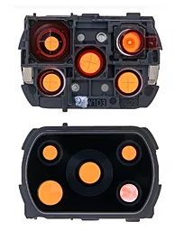 Скло камери Xiaomi Poco X3 / Poco X3 NFC з рамою Black - фото Скло камери Xiaomi Poco X3 / Poco X3 NFC з рамою Black