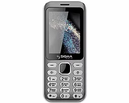 Мобільний телефон Sigma mobile X-Style 33 Steel Grey