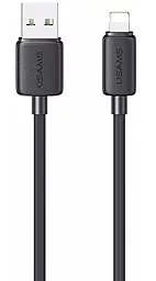 Кабель USB Usams 12w 2.4a Lightning cable black (US-SJ689)