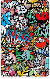 Чехол для планшета BeCover Smart Case для Samsung Galaxy Tab A11 (SM-X133,SM-X135) 8.7" Graffiti (713975) - фото Чехол для планшета BeCover Smart Case для Samsung Galaxy Tab A11 (SM-X133,SM-X135) 8.7" Graffiti (713975)