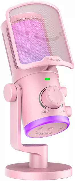 Мікрофон Fifine AM6P Pink - фото 1