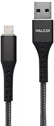 Кабель Walker C780 USB-A - Lightning 12w 2.4a 1м cable Black - фото Кабель Walker C780 USB-A - Lightning 12w 2.4a 1м cable Black