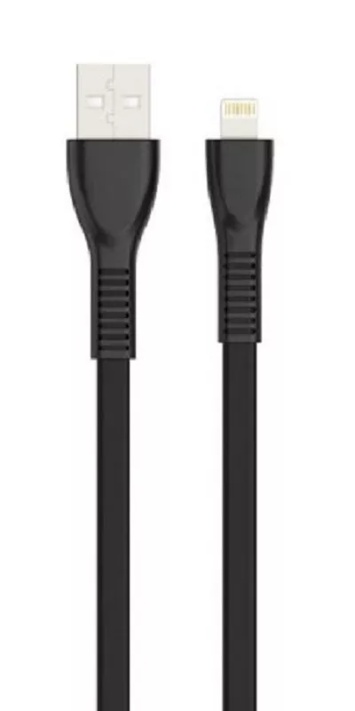 Кабель Havit HV-H610 USB-A - Lightning 10w 1м cable Black - фото 1