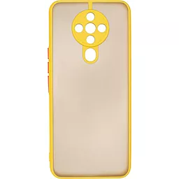 Чехол Gelius Bumper Mat Case для Tecno Spark 6 Yellow