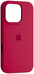 {"ru": "Чехол", "uk": "Чохол"} Silicone Case Full для Apple iPhone 16 Pro Rose Red