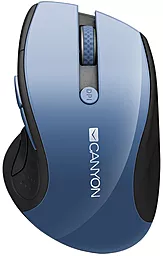 Компьютерная мышка Canyon CNS-CMSW01BL USB Blue - фото Компьютерная мышка Canyon CNS-CMSW01BL USB Blue