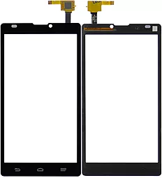 Сенсор (тачскрин) ZTE Blade L2 Black - фото Сенсор (тачскрин) ZTE Blade L2 Black