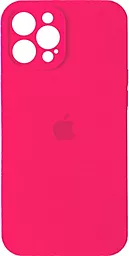 {"ru": "Чехол", "uk": "Чохол"} Silicone Case Full Camera Protective для Apple iPhone 12 Pro Hot Pink