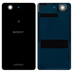 Задняя крышка корпуса Sony Xperia Z3 Compact D5803 со стеклом камеры Original Black