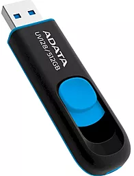Флешка ADATA 512 GB UV128 USB 3.2 Black/Blue (AUV128-512G-RBE)