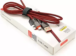 Кабель iKaku DIANYA USB-A - micro USB 16w 3a 1.2м cable Red - фото Кабель iKaku DIANYA USB-A - micro USB 16w 3a 1.2м cable Red