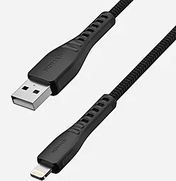 Кабель Nomad Expedition USB-A - Lightning 12w 2.4a 1.5м cable Black (NM019B1000) - фото Кабель Nomad Expedition USB-A - Lightning 12w 2.4a 1.5м cable Black (NM019B1000)