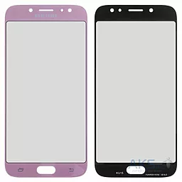 Корпусне скло дисплея Samsung Galaxy J7 J730F 2017 (з OCA плівкою) Pink - фото Корпусне скло дисплея Samsung Galaxy J7 J730F 2017 (з OCA плівкою) Pink
