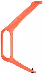Змінний ремінець для фітнес трекера Xiaomi Mi Band 3/Mi Smart Band 4 Orange - мініатюра 4