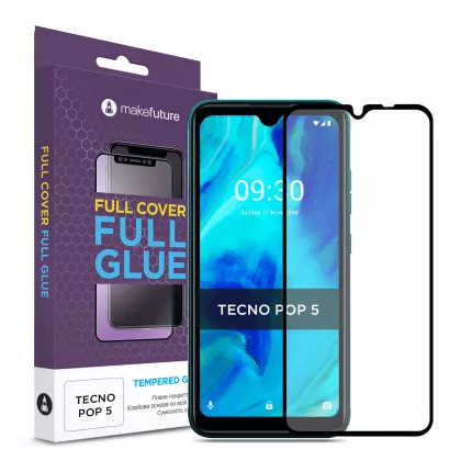 Защитное стекло MAKE для Tecno Pop 5 (MGF-TP5) - фото 1