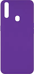 Чехол Epik Silicone Cover Full without Logo (A) OPPO A31 Purple