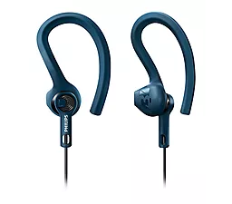 Наушники Philips ActionFit SHQ1400BL/00 Blue - фото Наушники Philips ActionFit SHQ1400BL/00 Blue