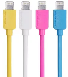 Кабель Remax Light USB-A - Lightning 12w 2.4a 2м cable Blue (RC-006i) - миниатюра 2 Кабель Remax Light USB-A - Lightning 12w 2.4a 2м cable Blue (RC-006i) - миниатюра 2