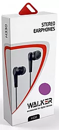 Наушники Walker H330 Violet - миниатюра 3 Наушники Walker H330 Violet - миниатюра 3