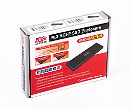 Карман для SSD AgeStar M2 NGFF (3UBNF1) - миниатюра 3 Карман для SSD AgeStar M2 NGFF (3UBNF1) - миниатюра 3