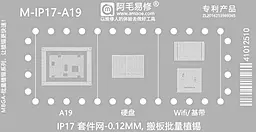 BGA трафарет Amaoe IP17 - A19 - фото BGA трафарет Amaoe IP17 - A19
