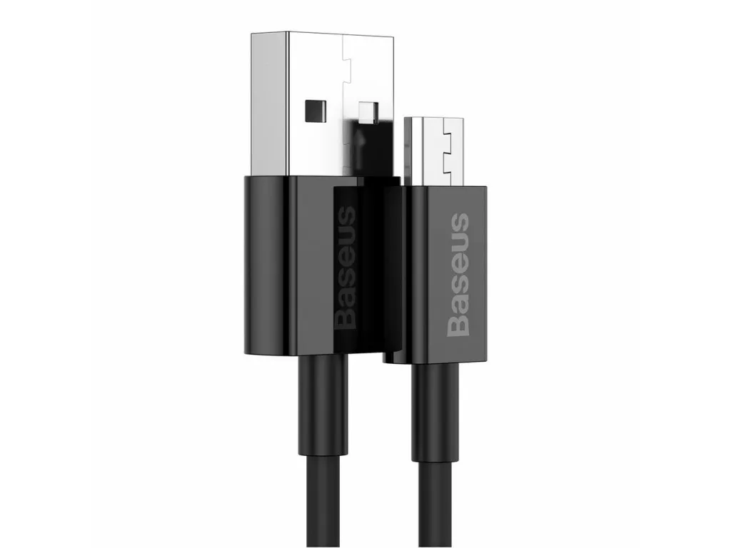 Кабель USB Baseus Superior micro USB Cable Black (CAMYS-01) - фото 2