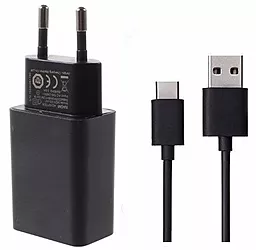 Сетевое зарядное устройство с поддержкой быстрой зарядки для Xiaomi Fast Charger 2.5A QC3.0 + USB Type-C Cable Black - фото Сетевое зарядное устройство с поддержкой быстрой зарядки для Xiaomi Fast Charger 2.5A QC3.0 + USB Type-C Cable Black