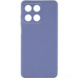 Чохол Silicone Case Candy Full Camera для Huawei Honor X6a Mist Blue