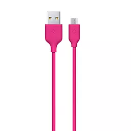 Кабель Ttec USB-A - micro USB 12w 2.4a 1.2м cable Peach Pink (2DK7530P) - фото Кабель Ttec USB-A - micro USB 12w 2.4a 1.2м cable Peach Pink (2DK7530P)