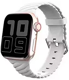 Сменный ремешок для умных часов Monochrome Twist для Apple Watch 42 mm, 44 mm, 45 mm, 49mm Off-White