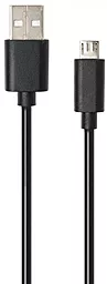 Кабель USB Vinga 1.8M micro USB Cable Black (VCPDCMS1.8BK)