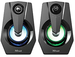 Колонки акустические Trust Ziva RGB Illuminated 2.0 Gaming Speaker Set - фото Колонки акустические Trust Ziva RGB Illuminated 2.0 Gaming Speaker Set