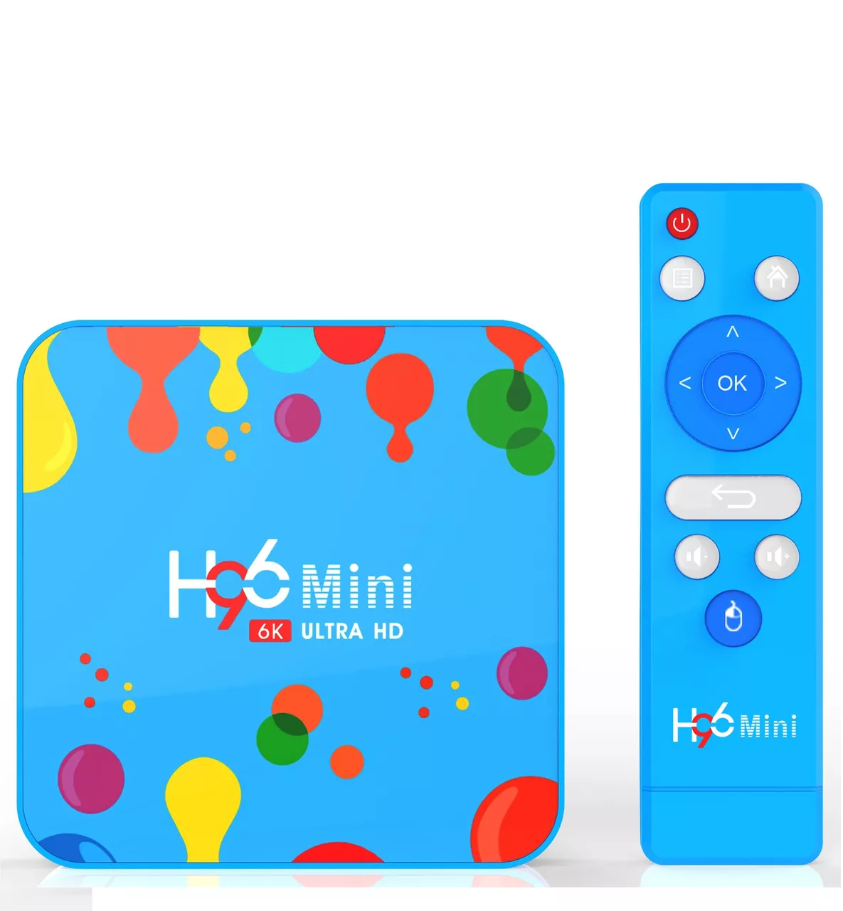 Smart приставка Android TV Box H96 Mini H6 4/128 GB - фото 1