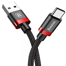 Кабель USB Baseus Golden Belt USB Type-C Cable Black/Red (CATGB-A19) - миниатюра 4