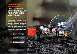Ліхтарик Fenix HM65R-DT (HM65RDTPUR) Фіолетовий - мініатюра 5